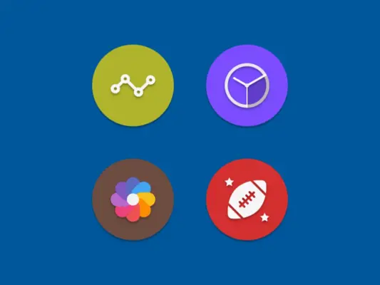 NAXOS FLAT ROUND - ICON PACK android App screenshot 2