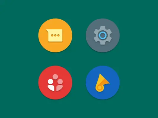 NAXOS FLAT ROUND - ICON PACK android App screenshot 3