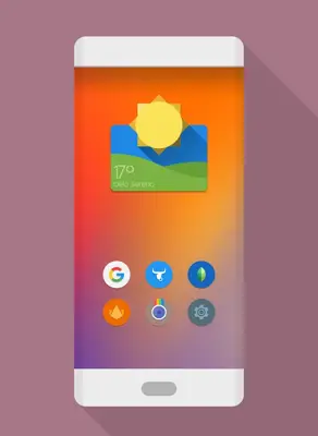 NAXOS FLAT ROUND - ICON PACK android App screenshot 5